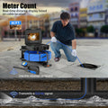 Sewer Inspection Camera -512Hz Self-Leveling Sewer Camera with 23mm Probe 5X Zoom , Waterproof Endoscope Camera with 12 LEDS