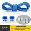 Spring Lock Shoelaces No Tie Shoe Laces Sneakers Round Elastic Shoelace Kid Adult Quick Without Ties Shoestrings Rubber Bands