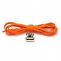 No Ties Lock Shoelaces Sneakers Elastic Shoelace Tie Free Shoe Lazy Laces Capsule Metal Lock Quick Shoe Strings for Adult Kids