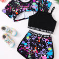 Summer fashion girls' three - piece set Fluorescent | SAMAG