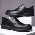 Dress Shoes Man Cowhide Casual Business Social Shoe for Men Black Cheap Liquidation Clearance Official Elegant and Classic Suit