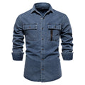 New Style Men's Casual Solid Color 100% Cotton | SAMAG