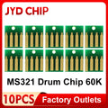 56F0Z00 Drum Chip For Lexmark MS621 MX321 MX421 MX622 MX521 B2546dn B2650dn XM3250 XM1246 MS321 MS521 B2442 Chips Printer Reset