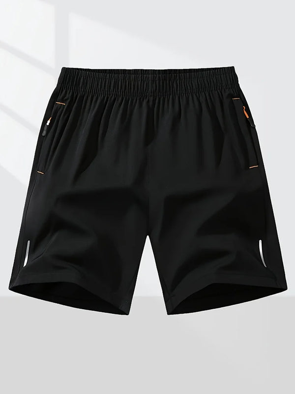 Street Shorts Male Pieces Elastic Waistband Men’s Casual | SAMAG