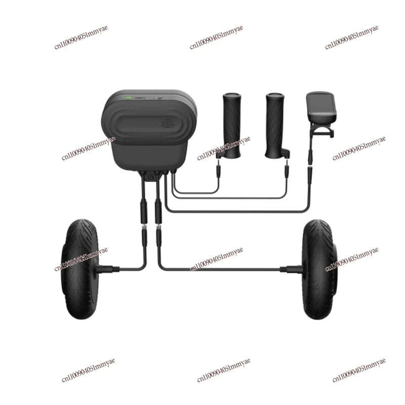 Intelligent Driving Rehabilitation and Elderly Care Intelligent Sensor Double Drive Wheel Stepless Control