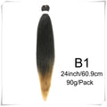Pre Stretched Braiding Hair 26inch Kanealon for Braids Yaki Straight Synthetic Braids Hair Extension Expressions Braiding Hair