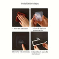 Punch-free Kitchen Paper Towel Rack Toilet Paper Roll Rack Hanger Wall-mounted Towel Bar Kitchen Bathroom Accessories