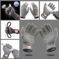 Hot Level 5 Protection Safety Anti Cut Gloves High-strength Kitchen Cut Resistant Gloves For Fish Meat Cutting Safety Amagi
