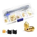 CREALITY MK8 Brass Nozzle 0.2/0.4/0.6/0.8/1.0MM Extruder - Visuel 6 | SAMAG