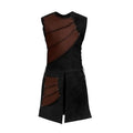 Faux Leather Renaissance Vest Medieval Sleeveless Jacket for Men