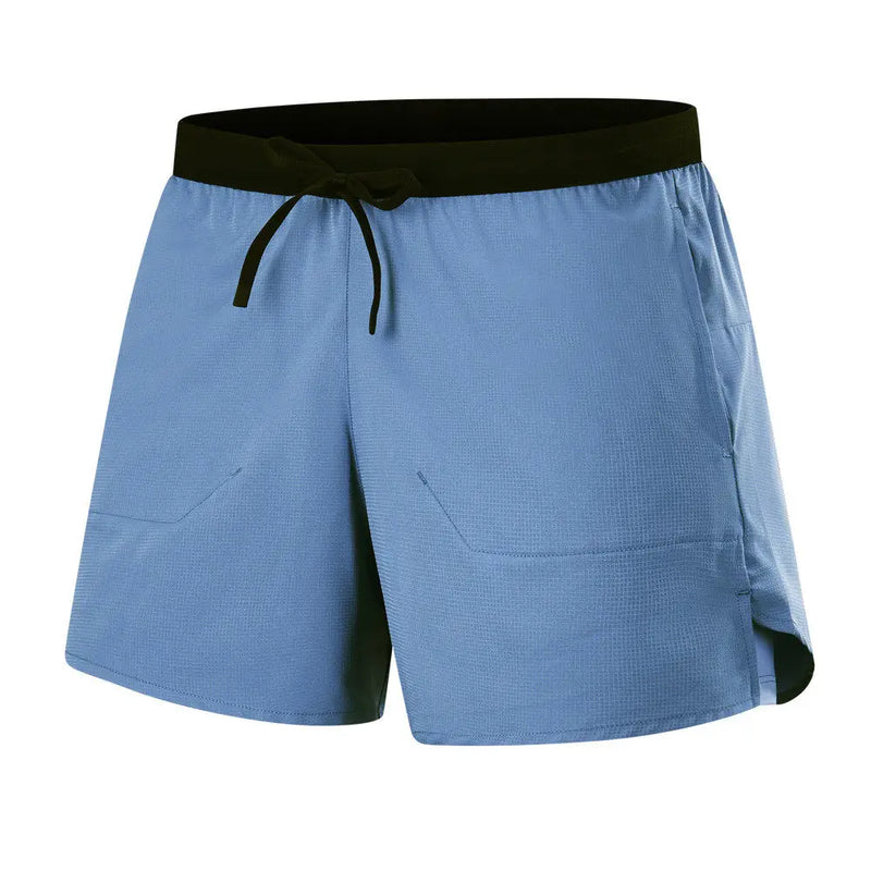 4XL Men Running Double-Layer Shorts Gym Sports 2 In 1 Quick Dry Workout Training  Fitness Jogging Short Pants Bodybuilding