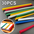 30pcs, Random Color A4 File Pull-Out Folders - Folders, Display Folders, Strip Binders, Portable A4 Binders, Office Organization