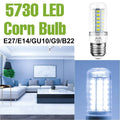 E27 LED Corn Bulb E14 Lamp GU10 Spotlight G9 Ceiling Chandeliers 220V Indoor Home Bedroom Living Room B22 Lights Cool/Warm White