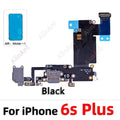 OEM Bottom USB Mic Board Quick Charger Dock Connector Charging Port Flex Cable For iPhone SE 1 2 3 6 6s Plus + Sticker