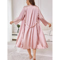 V Neck Simple Women's Nightgown Comfortable Solid Color | SAMAG