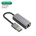 Kebidumei 1000Mbps Network Card USB 3.0 Type C Ethernet Adapter Lan RJ45 Gigabit Cable For MacBook Windows - Visuel 7 | SAMAG