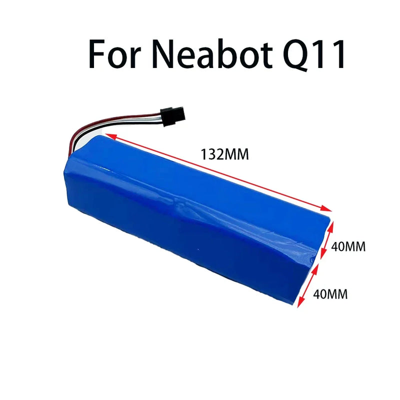 2025 12800mAh Rechargeable Li-ion Battery for neabot Robotic vacuum cleaner Q11