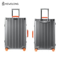 Full Aluminum Magnesium Alloy Suitcase 20 29 Inch - Durable Metal Check-in Luggage with TSA Lock, Large Capacity Carry On