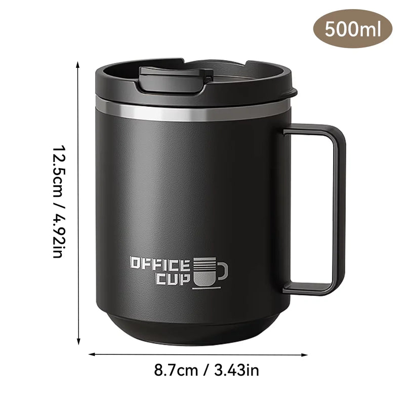 Double Wall Insulated 304 Stainless Steel Coffee Mug - Visuel 8 | SAMAG