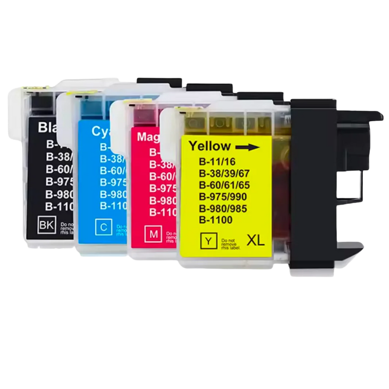 For Brother LC38 LC39 LC61 LC65 LC67 LC980 Compatible Ink - Visuel 6 | SAMAG