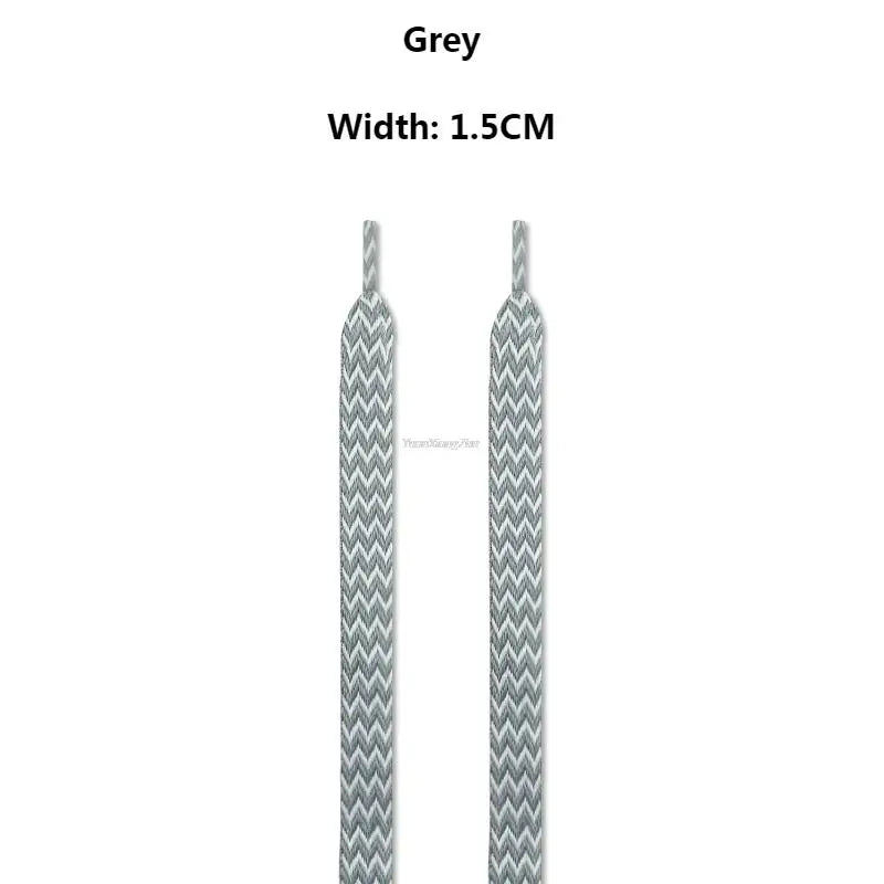 New Flat Shoelaces for Sneakers AF1 Shoe laces Width 1.5cm/2cm/3cm Shoelace luxury brand Laces Shoes 120/140/160cm Strings