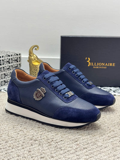 BILLIONAIRE BLSK CPRT Shoes Cowhide embroidery fashion | SAMAG