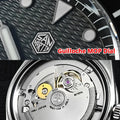 San Martin Official 39mm Guilloche MOP Dial Miyota 90S5 Sport Watch Automatic Mechanical Sapphire Bezel 20 - Visuel 4 | SAMAG