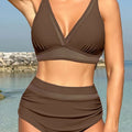 VigoBreviya Sexy Solid Strapped Swimwear Women Mesh | SAMAG