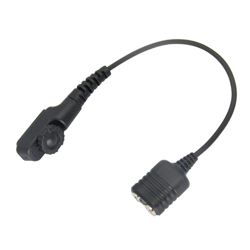 Audio Adapter Connector For Hytera PD700 PD780 PT580H PD705 PD785 PD782 PD702 PD706 PD786 PD790 PD795 PD796 PD792 Walkie Talkie