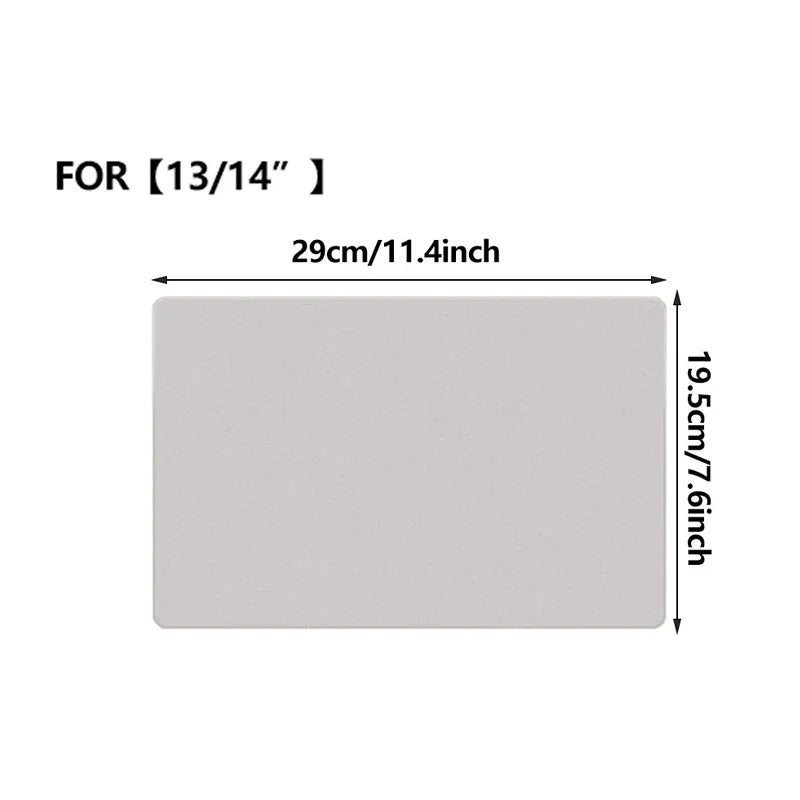 for MacBook Pro 13/15/16 Inch Microfiber Dustproof Laptop Screen Cleaning Cloth Protective Notebook Palm Keyboard Blanket Cover