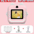 Digital Children Camera For Photography Instant Print Photo Kids Camera Mini Thermal Printer Video Educational Toys Gift
