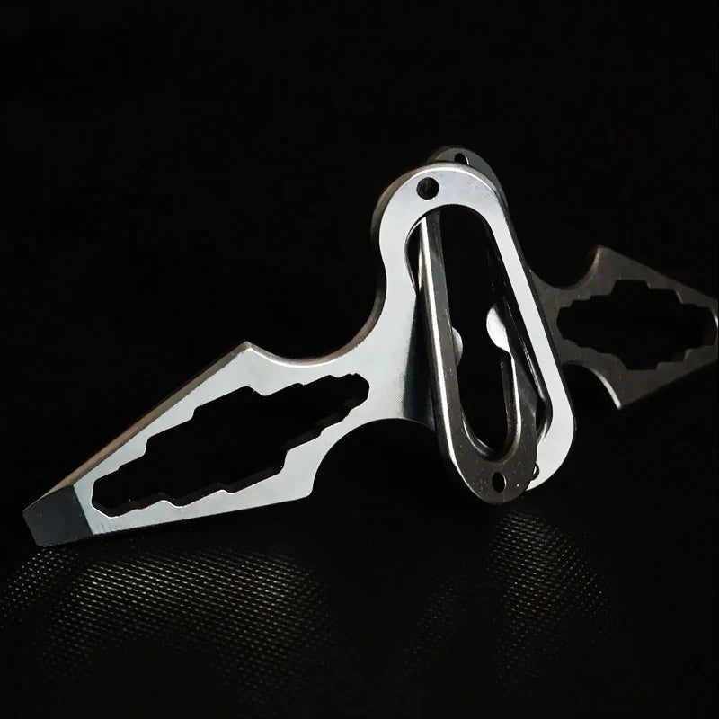Self Defense Weapons Outdoor EDC Survival Tool Defence Personal Keychian Stinger Bottle Combination Opener Wrench for Men Women
