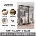 Living Room Bedroom Closet Storage Clothes Cupboard System Wardrobe Display Modern Minimalist Guarda Roupa Trendy Furniture