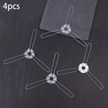 4Pcs 2-Forks 3-Forks Galvanized Fixing Spring Clip Spring Buckle For Fixing Lampshade Shrapnel DIY For Pandent Lamps Lanterns