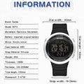 SANDA Digital Sport Watch for Men Military Electronic Waterproof Student LED Wristwatches Alarm Clock - Visuel 4 | SAMAG