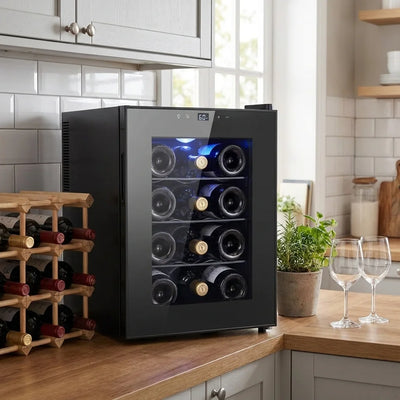Yeego12 Bottles Wine Cooler 1.17Cu.ft 33L 40-65°F | SAMAG