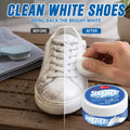 White Shoe Polishing Cream, Sneaker Cleaner and Shine Restorer for Canvas Shoes, Leather Shoes and Sports Shoes