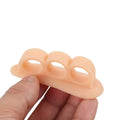 2pcs=1pair Silicone Bunion Guard Foot Care Straightener Orthopedic Toe Separators Finger Correction Spreader Protector Pad