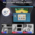 3D Analog Joystick Thumb Stick Replacement for Nintend New 3DS New 2DS XL 3DS XL for NEW 3DS XL LL 2DS XL LL Console