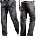 Men's New Straight Leg Stretchable Jeans Casual Pants | SAMAG