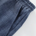 Summer Men's Cotton Linen Texture Lapel Short Sleeve | SAMAG