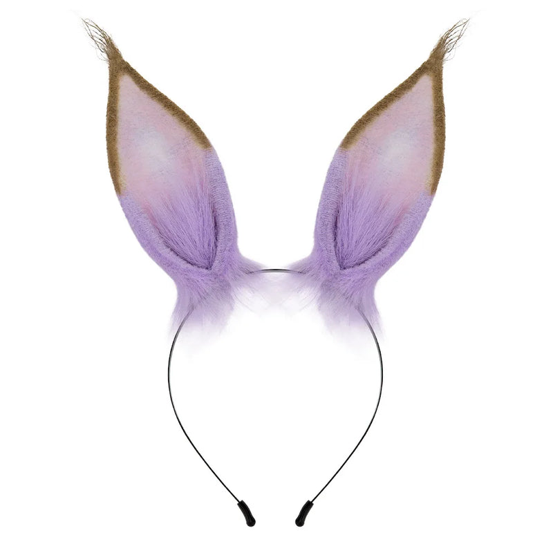 Plush Horse Ear Hair Accessories Original Japanese Handmade Animal Ear Cosplay Uma Musume Pretty Derby Rabbit Ear Headband