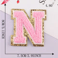 On Clothing Towel English Alphabet Decoration DIY Applique Accessories Patches Clothing Badges Clothes Embroidery Appliques
