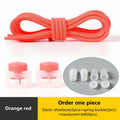Spring Lock Shoelaces No Tie Shoe Laces Sneakers Round Elastic Shoelace Kid Adult Quick Without Ties Shoestrings Rubber Bands