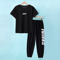 2 - pcs Summer Youth Fashion Letter Set 13 - 16 Year Old Boys - View 4 | SAMAG