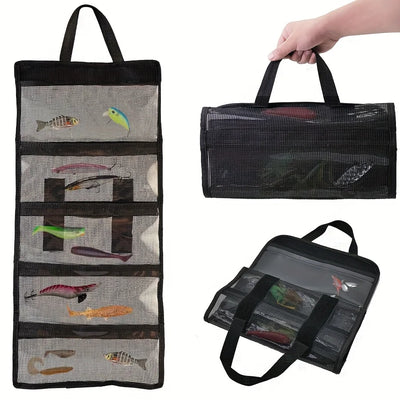 Large - Capacity Transparent PVC Tackle Bag - Portable | SAMAG