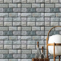 3D Self-Adhesive Wall Stickers Waterproof PVC Wallpapers Removable Wall Sticker for Home Bedroom Living Room TV Background Decor