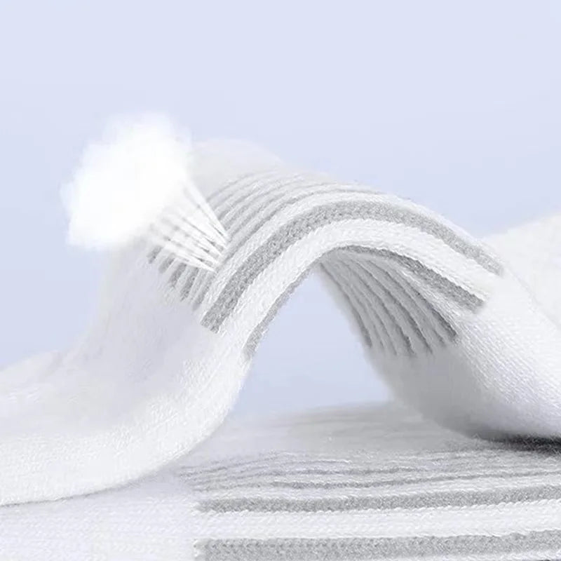 5 Pairs Men's Athletic Socks Sport Running Calf | SAMAG