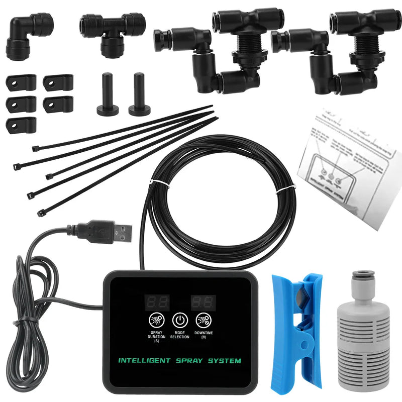 Garden Plant Sprayer Touch Screen Automatic Watering System Spray Irrigation System Kit