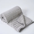 6-Layer Pure Cotton Bubble Muslin Baby Blanket Soft Comfortable Infant Gauze Bath Towel Kids Swaddle Wrap Receiving Bedding